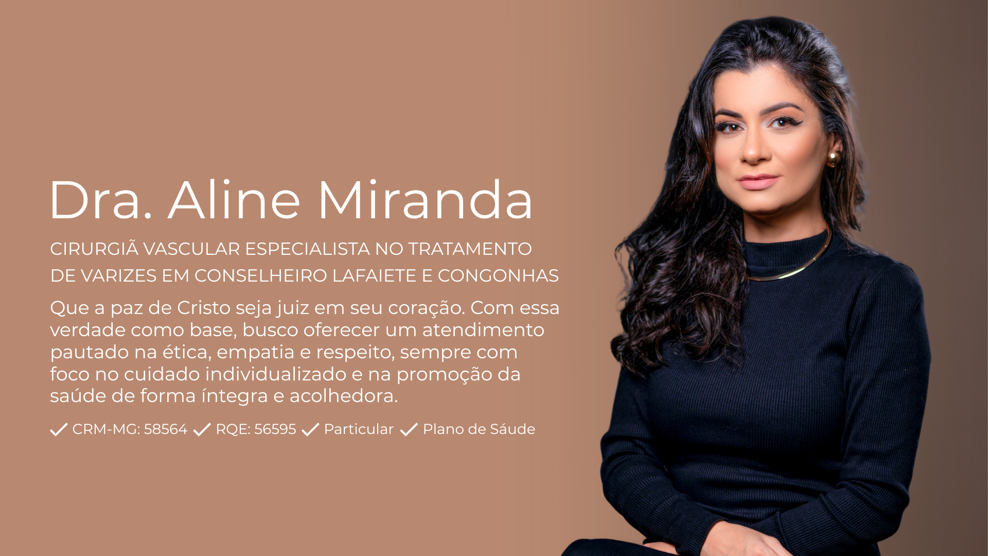 Angiologista e Cirurgiã Vascular em Conselheiro Lafaiete e em Congonhas | Especialista no Tratamento de Varizes e no Tratamento de Lipedema